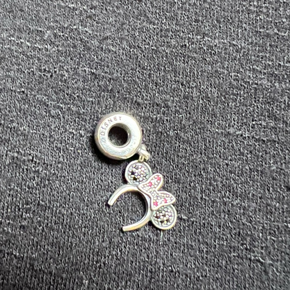 Disney Pandora Charm Minnie Mouse Headband Dangle